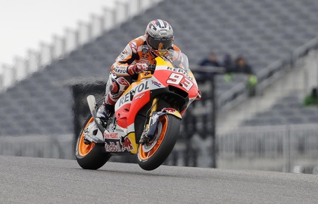 MotoGp Usa: pole mostruosa per Marquez, Rossi è 3°