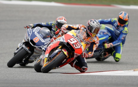 MotoGp Usa: Marquez è il più veloce, Rossi 3°, tutte le immagini delle qualifiche