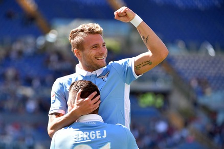 Lazio travolgente: sconfitto il Palermo per 6-2