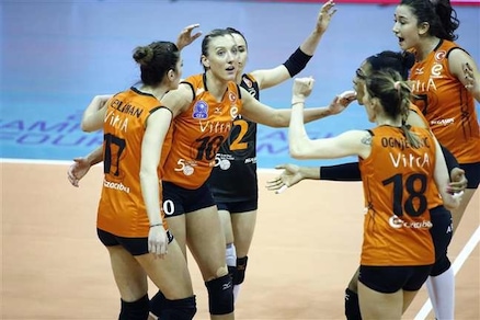 Volley: Champions Femminile, l'Eczacibasi Istanbul è medaglia di bronzo