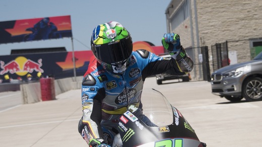 Moto2, Morbidelli: «Grande momento per me e per la squadra»