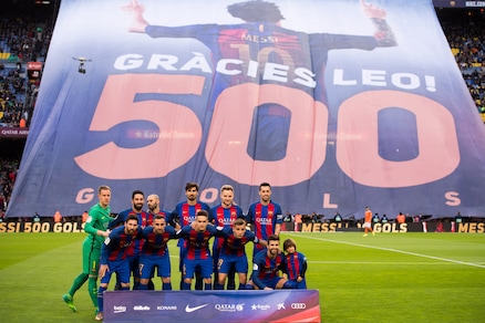Barcellona: che festa per il record di Messi al Camp Nou!