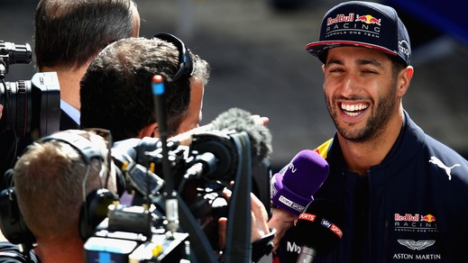 F1, Ricciardo: «Vogliamo lottare con Mercedes e Ferrari»