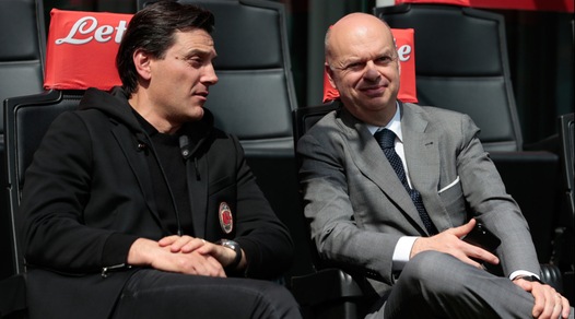 Milan, pranzo a Milanello tra Fassone e Montella