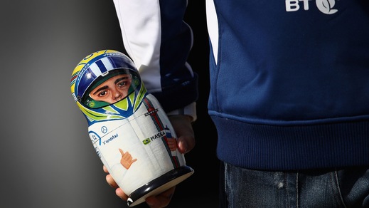 La Formula 1 sbarca in Russia. E Massa diventa una matrioska