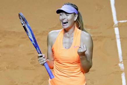 Sharapova non si ferma: in semifinale a Stoccarda