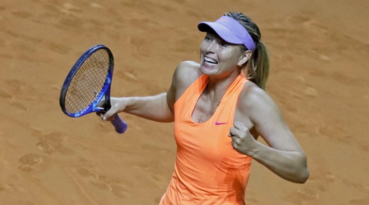 Tris Sharapova: vola in semifinale a Stoccarda