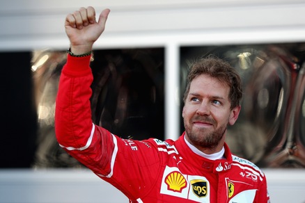 F1 Ferrari, Vettel: «Sono al settimo cielo»