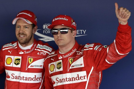 F1 Ferrari, Raikkonen: «Non male la doppietta»