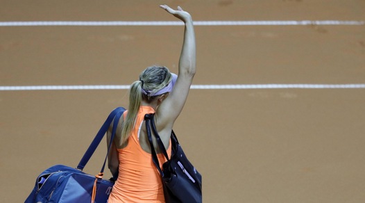 Sharapova saluta la finale: terminata l'avventura a Stoccarda