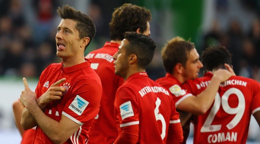 Wolfsburg-Bayern Monaco 0-6: Ancelotti trionfa nella Bundesliga