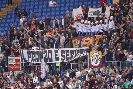 Roma-Lazio: lo spettacolo del derby sugli spalti