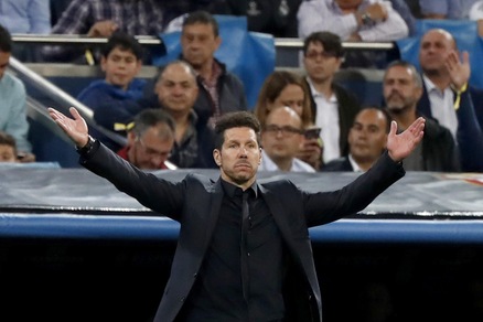 Atletico-Real Madrid, Simeone: «Credo nella rimonta»