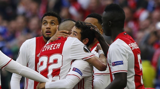 Europa League, Ajax-Lione 4-1: Traoré, Dolberg e Younes, serata da stelle