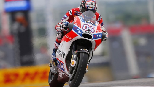 MotoGp, Dovizioso: «Lotterò per tornare sul podio»