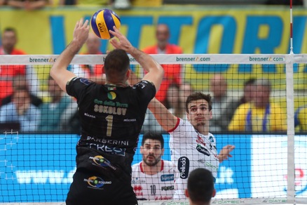 Volley Superlega: Civitanova espugna il PalaTrento e va 2-0
