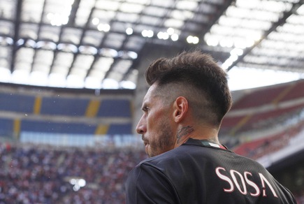 Milan, Sosa avvisa la Roma: «Loro arrabbiati? Noi di più»