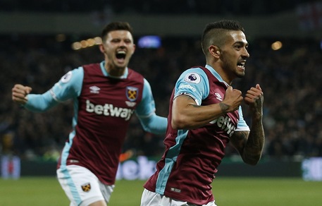 Premier League: West Ham-Tottenham 1-0, che favore a Conte!