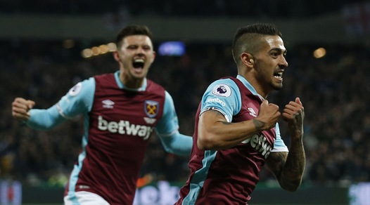 Premier League: West Ham-Tottenham 1-0, che favore a Conte!