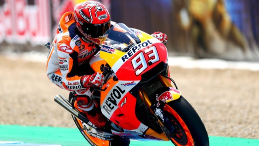 MotoGp, Marquez: «Soddisfatto della prima fila»