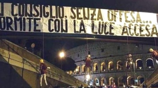 Lazio, Tare: «I manichini? Gesto da condannare»