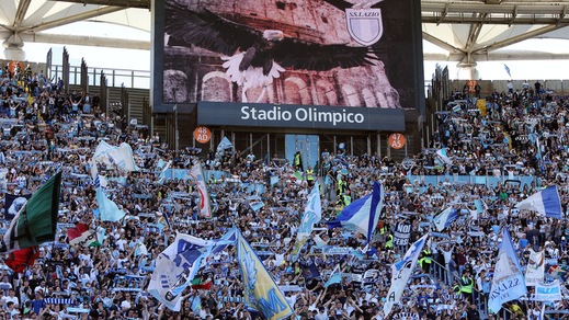 Serie A Lazio, sanzione sospesa per la Curva Nord