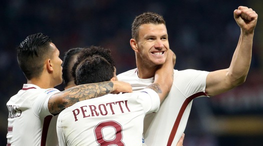 Serie A: Milan-Roma 1-4, le immagini del poker giallorosso