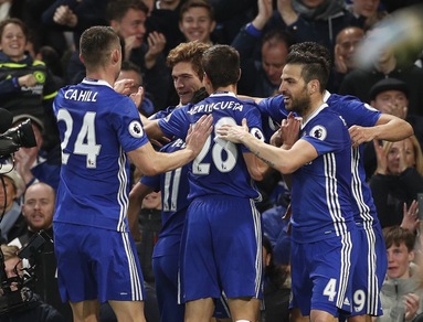 Premier League, Chelsea-Middlesbrough 3-0: Conte è a tre punti dal titolo