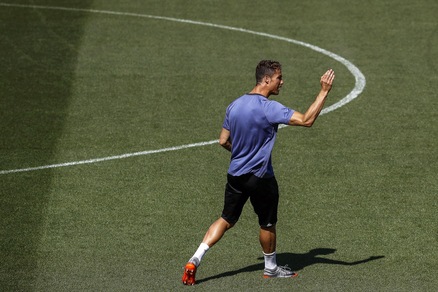 Real Madrid, Cristiano Ronaldo forma Champions: leader anche in allenamento