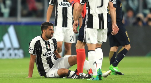 Juventus-Monaco: Khedira subito ko, entra Marchisio