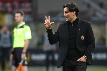 Milan, Montella: «Vogliamo l'Europa e finire davanti all'Inter»