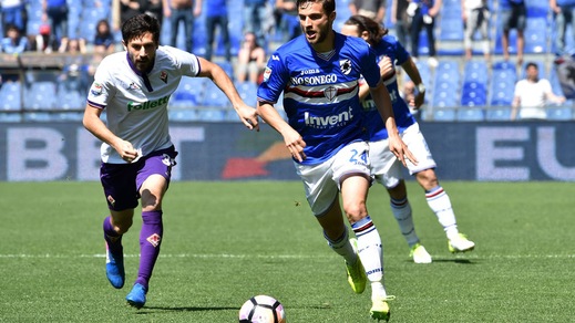 Serie A Sampdoria, Bereszynski resta out