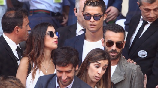 Madrid, Cristiano Ronaldo e Raul a tifare Nadal