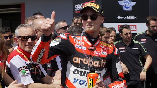 Sbk, Imola: Davies centra il bis, Melandri quinto