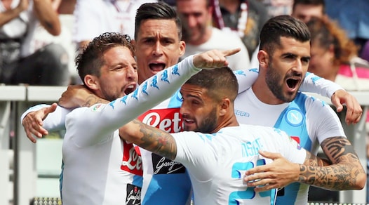 Torino-Napoli 0-5: show azzurro, Callejon fa doppietta