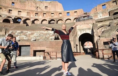 Internazionali d'Italia: Maria Sharapova illumina il Colosseo