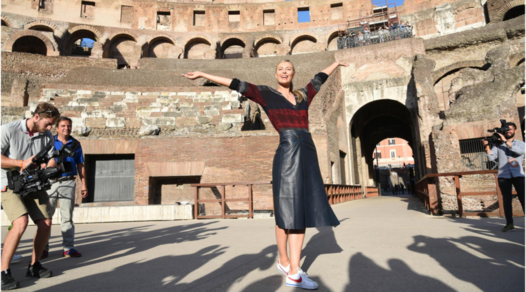 Internazionali d'Italia: Maria Sharapova illumina il Colosseo