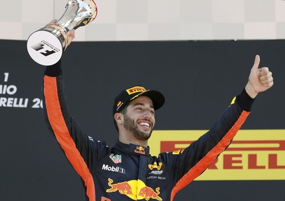 F1 Spagna, Ricciardo: «Contento di essere tornato sul podio»