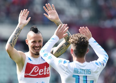 Torino-Napoli, Hamsik: «Non mi aspettavo una vittoria così»