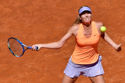 Internazionali d'Italia, esordio ok per la Sharapova