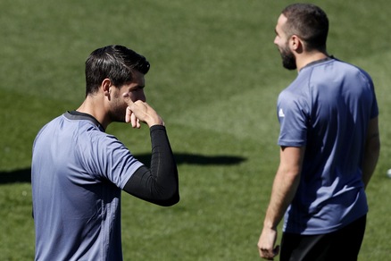 Polveriera Real: Morata non prende bene il cambio di Zidane