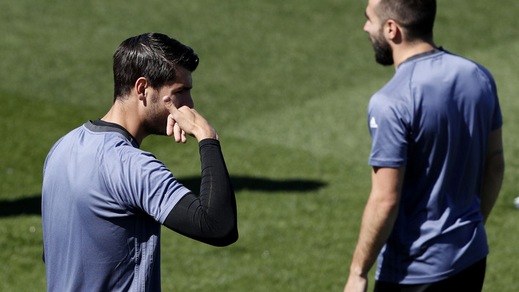 Polveriera Real: Morata non prende bene il cambio di Zidane