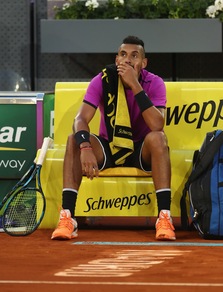 Internazionali d'Italia: Kyrgios costretto al ritiro, problema all'anca