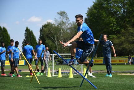 L'Inter si allena per superare gli ostacoli
