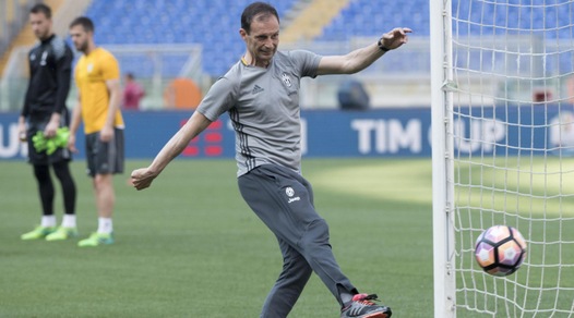 Juventus, all'Olimpico scende in campo anche Allegri