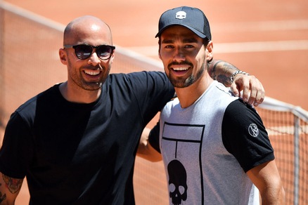 La divisa Hydrogen per Fabio Fognini agli Internazionali di Tennis