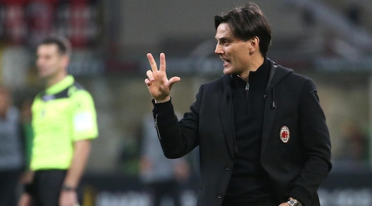 Milan, Montella: «Vogliamo l'Europa e finire davanti all'Inter»