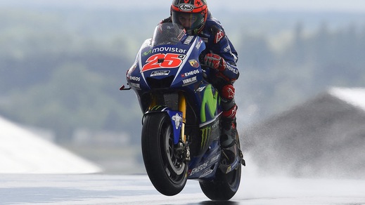 MotoGp Le Mans: Vinales risale in Fp4, Rossi terzo