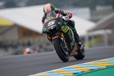MotoGp Le Mans, Zarco: «Prima fila, bella sensazione»