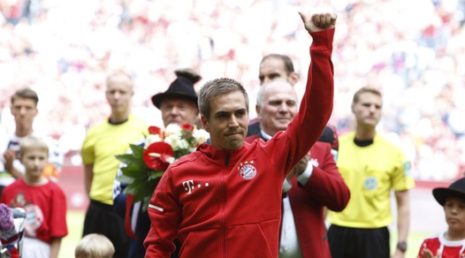 Bayern Monaco, Lahm saluta l'Allianz Arena: lo omaggia anche Anastacia!